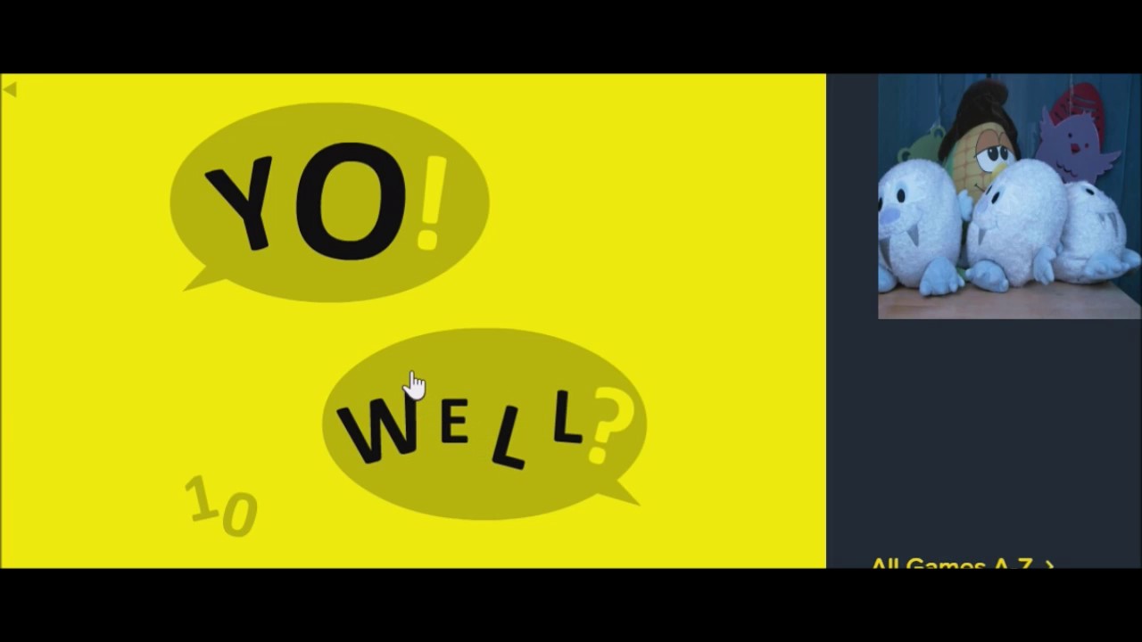 There's a button on my face - plushplaygames - Yellow