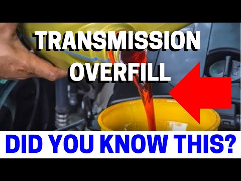 What Happens if you pour too much Transmission Fluid?