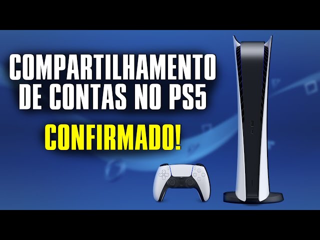 COMO DIVIDIR JOGOS NO PS5 PARA COMPARTILHAR COM OUTRA CONTA (Português-BR)  
