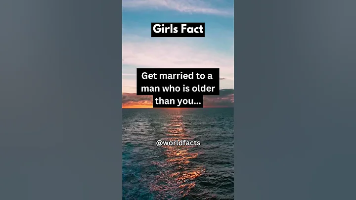 Get married to a man who is older than you... #shorts #girl #facts #fyp #viral #trending #subscribe