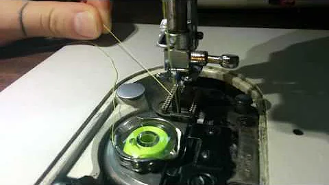 Top thread won't catch bobbin thread