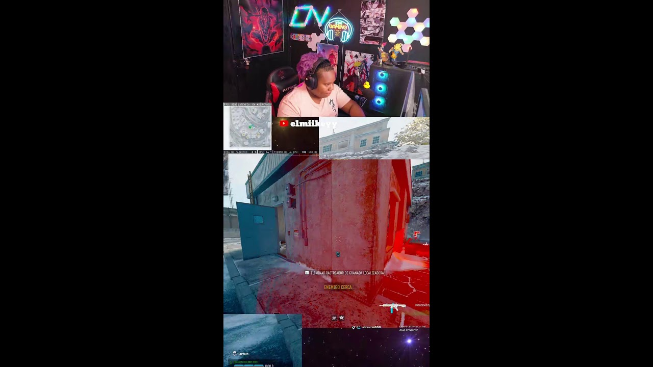 LA VERDADERA CABRA JUGANDO WARZONE CON MOUSE ENSEÑANDOLES COMO SE JUEGA SIN CRONUS 😎🔥😎😎