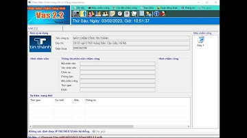 Khai báo nhân viên vào phần mềm chấm công VAS 2.2