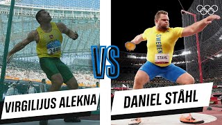 Virgilijus Alekna Daniel Ståhl - Mens Discus Throw Head-To-Head