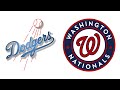 Dodgers @ Nationals. Game 1. 3 Game Series. MLB the Show 25.