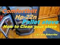 how to clean your pellet stove Comfortbilt hp 22n pallet stove
