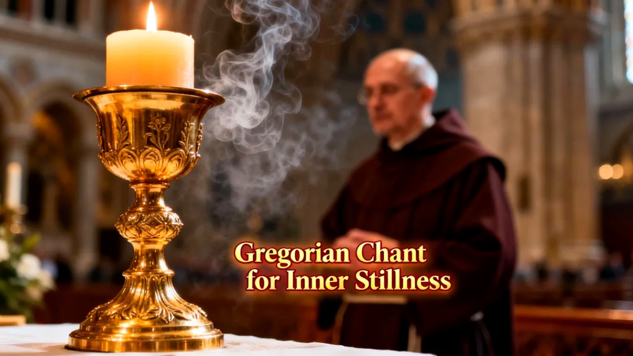 Gregorian Chant for Healing Sleep and Holy Peaceful Calm | Benedictine Ambience & Sacred Reflection