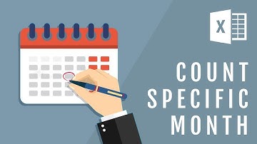 Count the number of times a month appears within in a range!