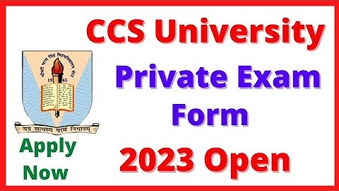 ccsu private form 2023 | ccs university private form 2023 | ccsu private exam form 2023