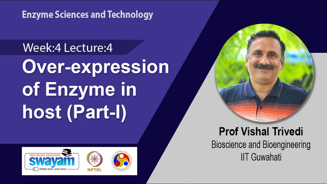 Lec 20: Over-expression of Enzyme in host (Part-I)