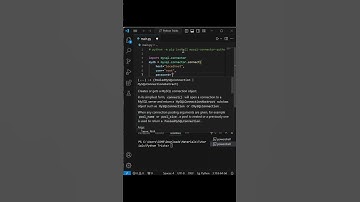Python: Connect and Retrieve data from MySql Server #python #mysql #select #retrieve