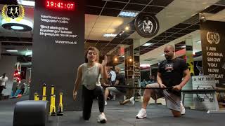 Lateral box jump... Functional training