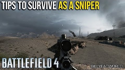 Battlefield 4 (PS4) - Quick Tips To Survive As A Sniper - Sniping Guide: Part 5 (BF4 Gameplay)