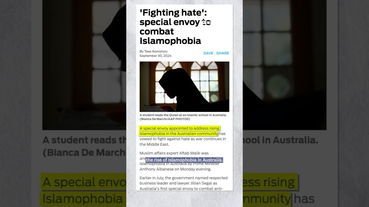 What powers does Australia's anti-Islamophobia envoy have?