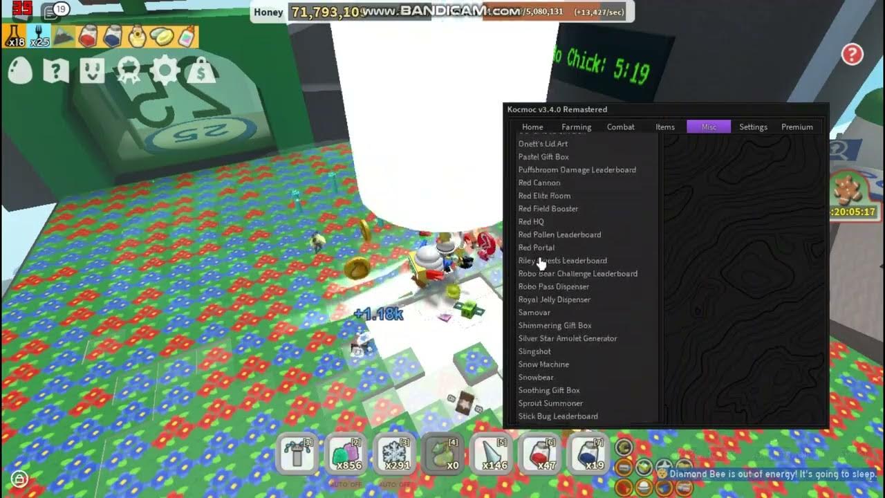 Bee Swarm Simulator Script 2023 Kocmoc Remastered (PASTEBIN) YouTube