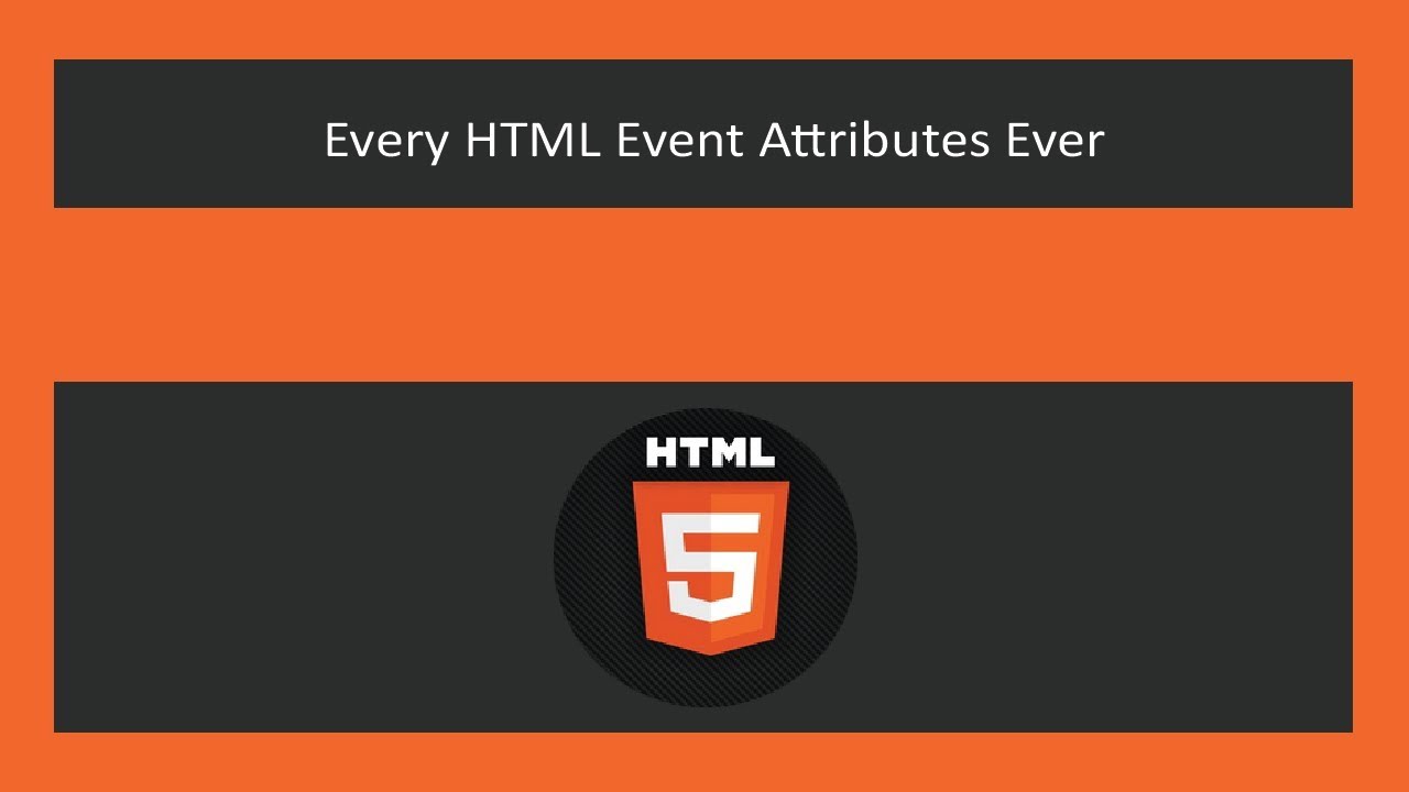 HTML5 event Attributes - onreset Event - YouTube