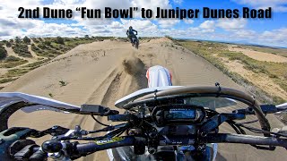 Juniper Dunes Speed Run | Moto POV