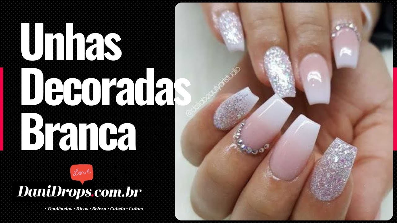 White Decorated Nail 2022: vea más de 45 modelos de este arte de uñas  moderno