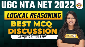 Ugc Net Logical Reasoning Classes | Best MCQ Discussion For Ugc Net | Reasoning By Sonal Mam