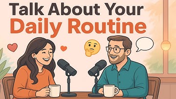 Talk About Your Daily Routine in English -  English for Beginners | Podcast English