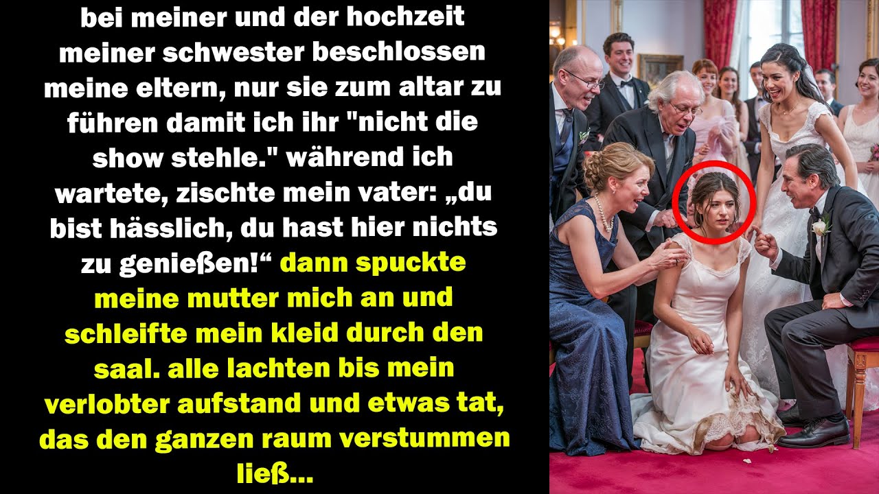 Bei unserer Hochzeit wurde nur meine Schwester zum Altar geführt doch dann stand mein Verlobter auf.