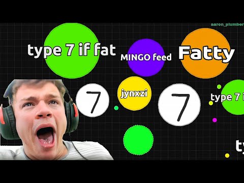 Jynxzi Plays AGARIO LOSES HIS MIND