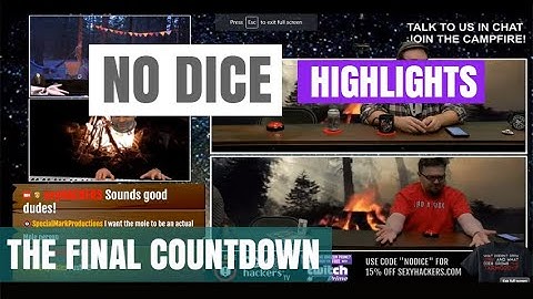 NO DICE Highlights: The Final Countdown Song