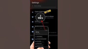 Android Par KB/s Setting || KB/s Setting || Show Real Time Network Speed #vivo