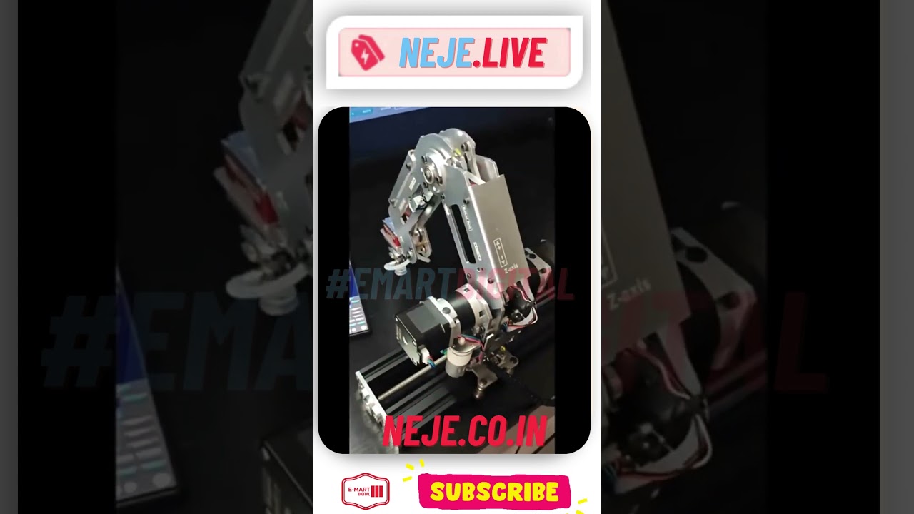 "Robotic Industrial Arm: Enhancing Efficiency and Precision in Manufacturing Processes"  