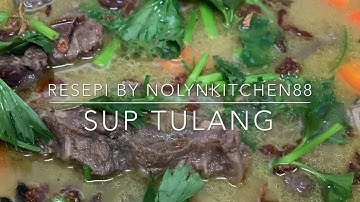 Resepi Sup Tulang Ala Thai Sedap