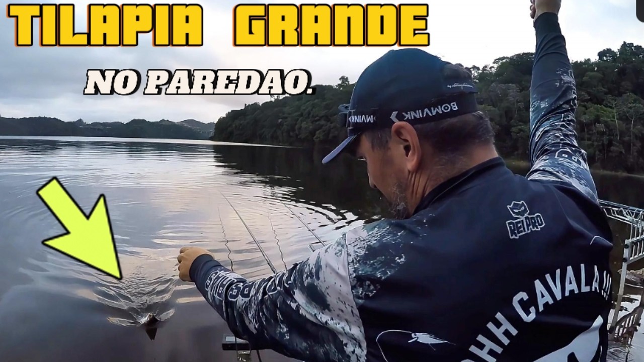 ASSIM FICA FACIL PEGAR TILAPIA GRANDE AGORA !