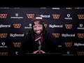 DE Deatrich Wise Speaks to the Media After Re-Signing | Washington Commanders