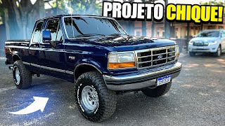 FORD F1000 COM MOTOR 6 CIL DE F-250!!