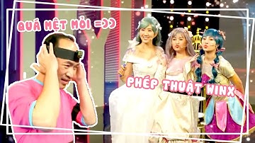 Thúy Ngân biến hình với phép thuật winx chọc phá ông chú Tiến Luật🤣