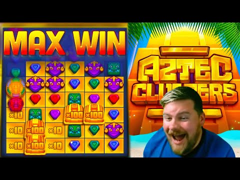 馃敟 MUST SEE 馃敟 EPIC MAX WIN!! 馃 Aztec Clusters Slot JACKPOT!!