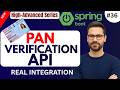 PAN Card Verification API in Spring Boot | Real Banking Project using Setu | hindicodeclass