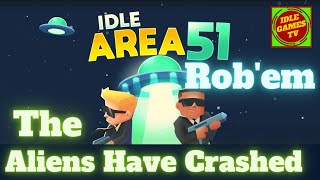 Aliens are here, Idle Area 51, beginner tips and tricks, guide, game review, android gameplay screenshot 1