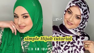 Simple hijab tutorial ?أسهل لفات حجاب للبنات 2024 ? Femme voilée ? Culture hijab ? hijab styles 2024