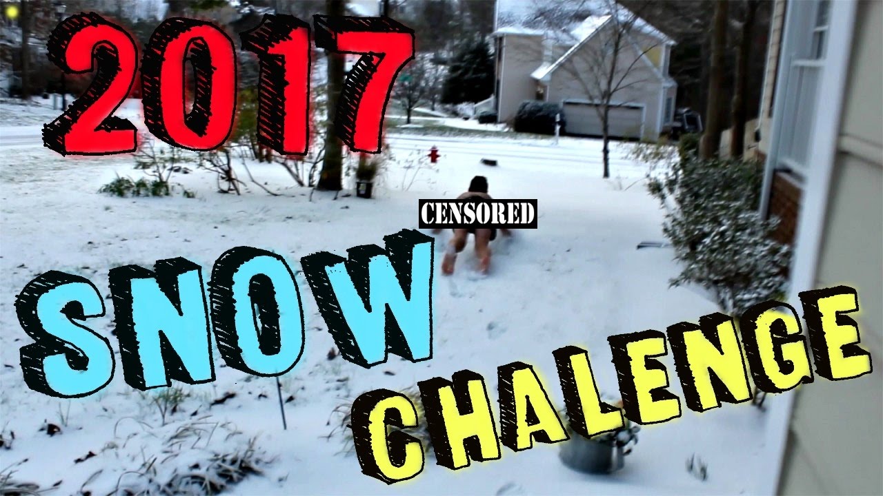 JUMPING IN SNOW NAKED - YouTube