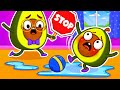 No No, Play Safe! Kids Learn Safety Tips with Parents || Funny Stories for Kids by Pit & Penny 🥑