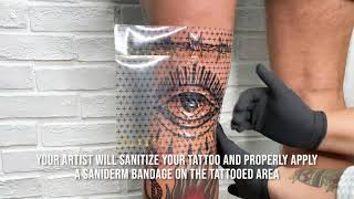 Derm Shield Tattoo Instructions