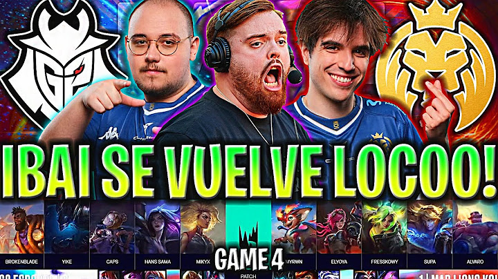IBAI SE VUELVE LOCO CON MAD LIONS KOI! - G2 vs MDK Game 4 LEC GRAND FINALS 2024 ESPAÑOL