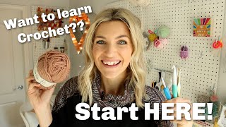 Want to Crochet? Start HERE!! Beginner Crochet Guide by Melanie Ham 219,700 views 2 years ago 9 minutes, 15 seconds