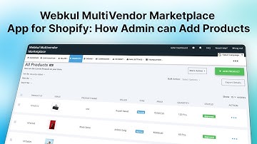 Webkul MultiVendor Marketplace App for Shopify: How Admin can Add Products