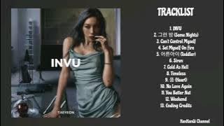 [FULL ALBUM] TAEYEON (태연) – The 3rd Album 'INVU' [Audio]