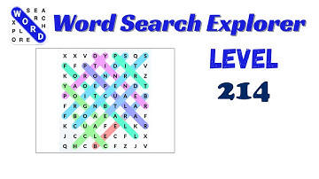 Word Search Explorer Level 214 Answer 🔍 | Step-by-Step Guide | Go Answer