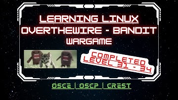 Learn Linux with Bandit OverTheWire Wargames | Level 30 - 33