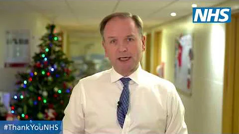 A Christmas thank you message to the NHS from Simo...