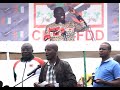 UBWATO BURI MUNGORO Y UMUGAMBWE CNDD FDD BUSOBANURA IKI KURIKIRANA INYISHU 