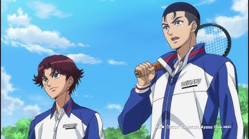 「テニスの王子様 BEST GAMES!! 乾・海堂 vs 宍戸・鳳／大石・菊丸 vs 仁王・柳生 」本予告60秒